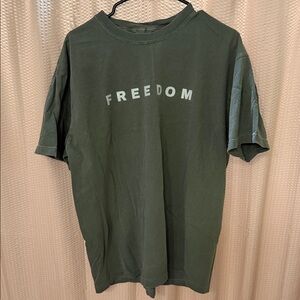 Comfort Colors Olive Freedom Tee